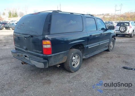 2002 Chevrolet Suburban 1500 Lt z USA, uszkodzony, nr VIN 3GNFK16Z62G350240
